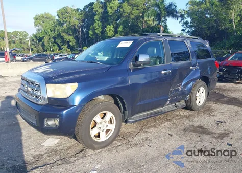 2008 Toyota Sequoia Limited 5.7L V8 from USA, damaged, VIN 5TDZY68A68S001310
